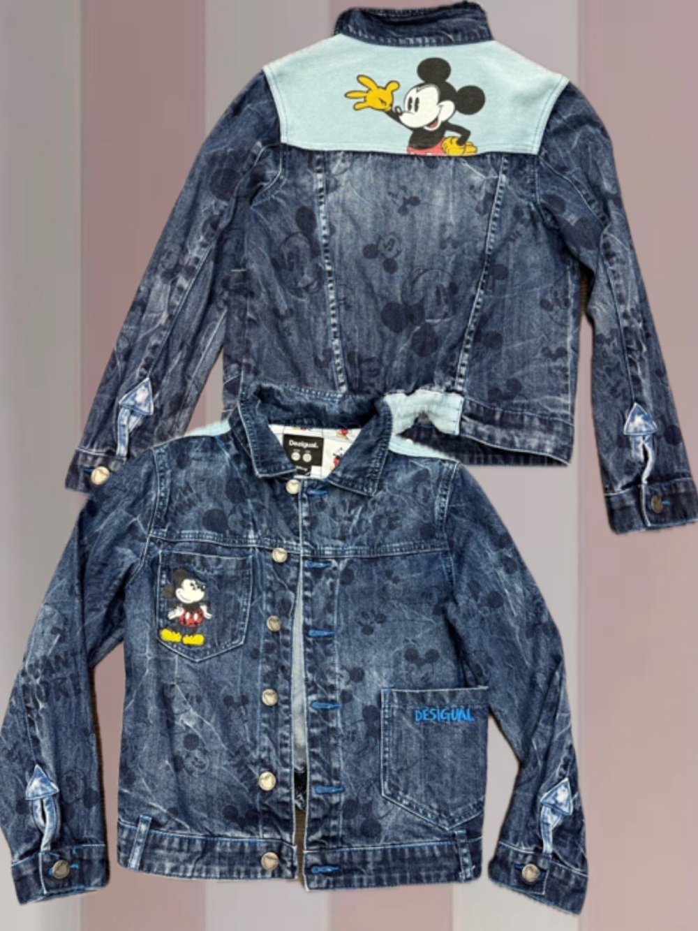 Desigual x Disney Mickey Jean Jacket